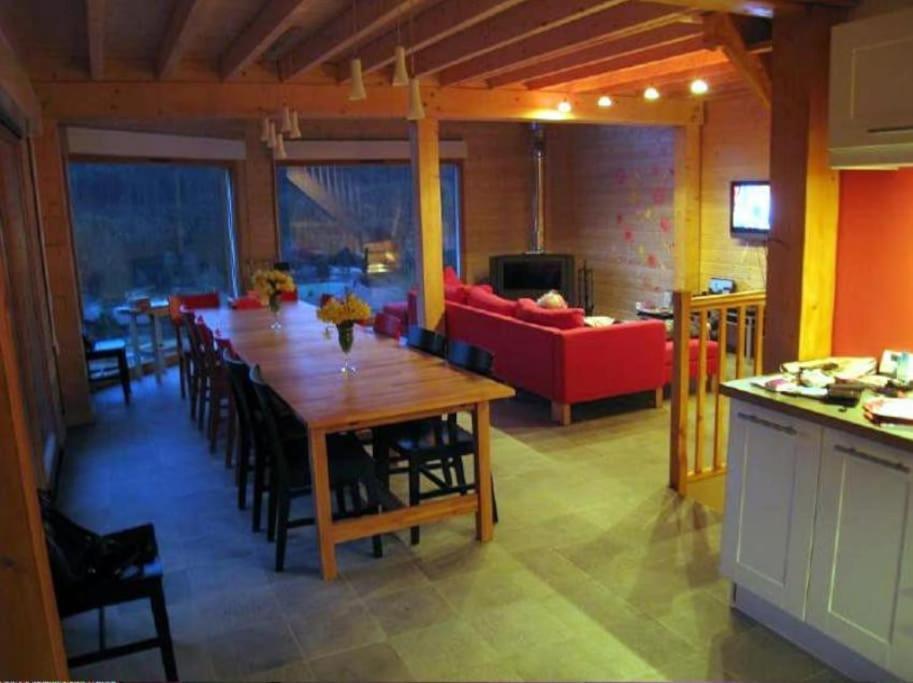 Grand Valtin : Chalet Ecolo 4 Etoiles 14 Personnes Ban-sur-Meurthe-Clefcy Exterior foto