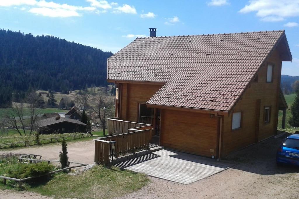 Grand Valtin : Chalet Ecolo 4 Etoiles 14 Personnes Ban-sur-Meurthe-Clefcy Exterior foto