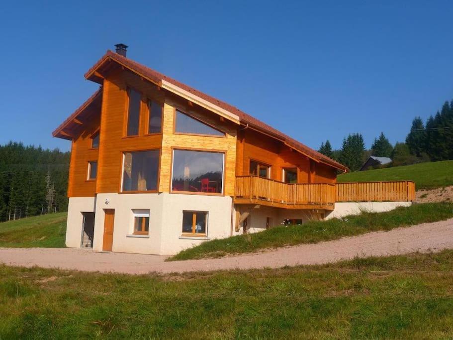 Grand Valtin : Chalet Ecolo 4 Etoiles 14 Personnes Ban-sur-Meurthe-Clefcy Exterior foto