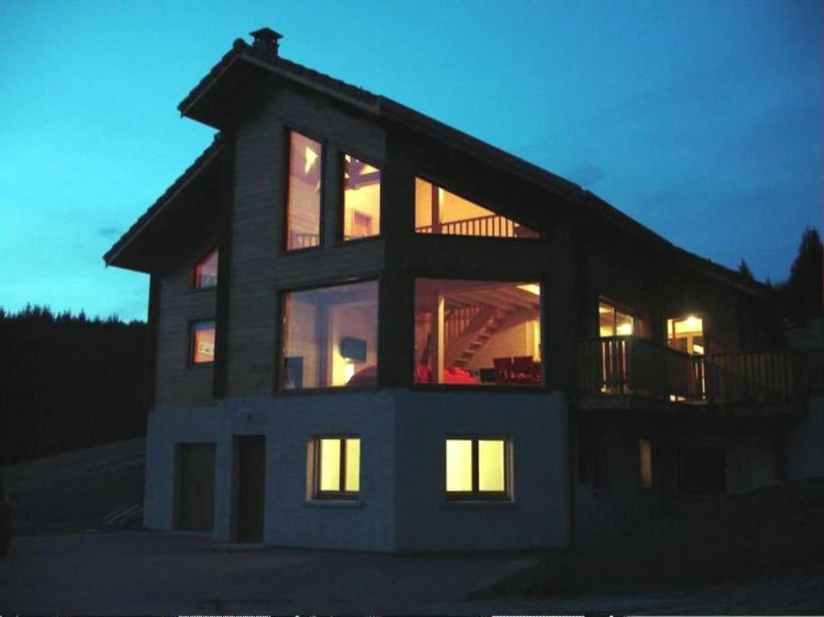 Grand Valtin : Chalet Ecolo 4 Etoiles 14 Personnes Ban-sur-Meurthe-Clefcy Exterior foto